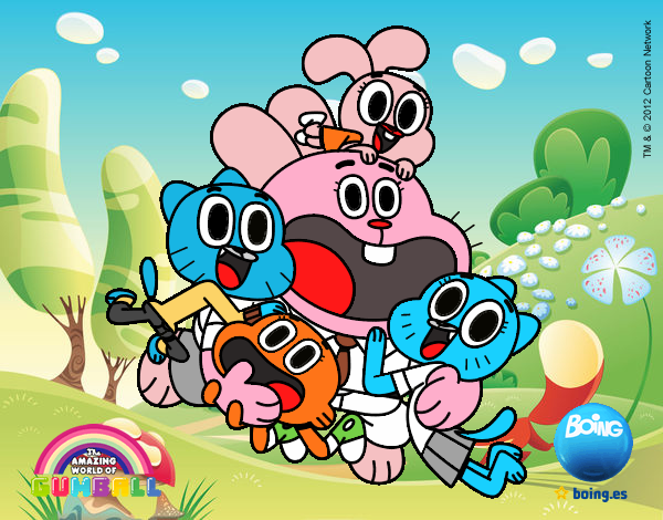 gumball y su familia