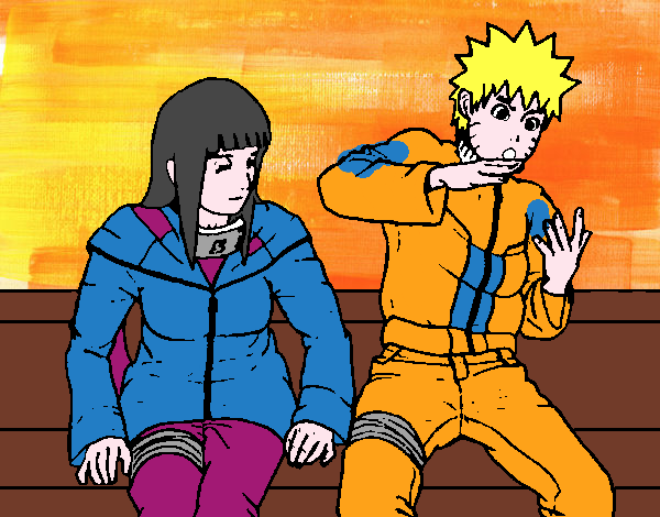 Hinata y Naruto