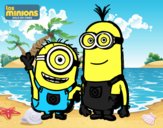 Minions - Carl y Kevin