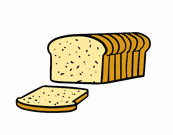 el dibujo del pan 