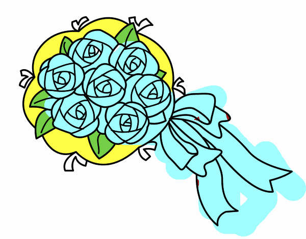 Dibujo Ramo de gardenias pintado por 001salmi