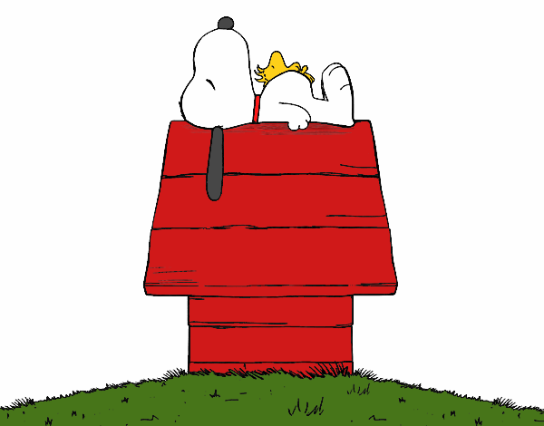 Snoopy durmiendo