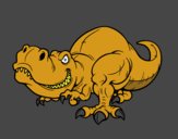 Dibujo Tyrannosaurus Rex pintado por Motrami