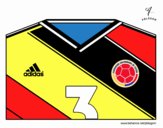 Camiseta del mundial de fútbol 2014 de Colombia