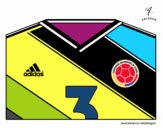 Camiseta del mundial de fútbol 2014 de Colombia