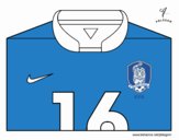 Camiseta del mundial de fútbol 2014 de Corea del Sur