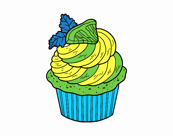 Cupcake de limón