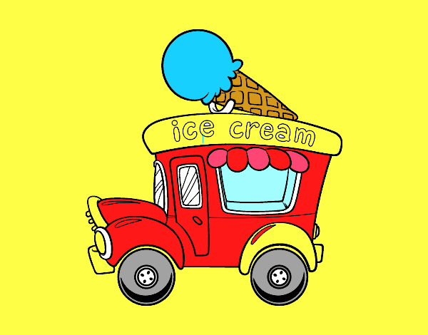 Food truck de helados