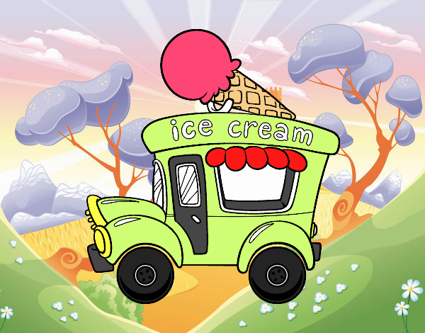 Food truck de helados