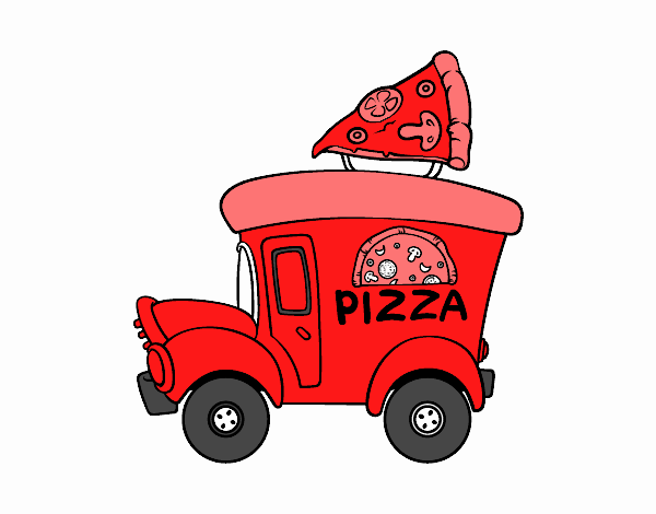 Food truck de pizza