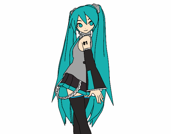 Hatsune Miku vocaloid