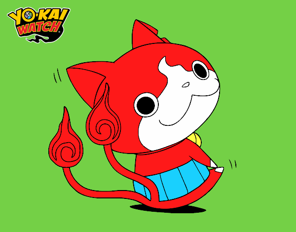 Jibanyan sentado