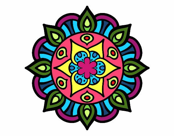 Mandala vida vegetal