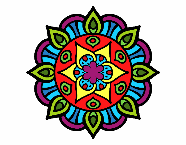 Mandala vida vegetal