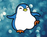 Pingüino bailando