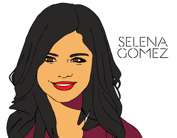 Selena Gomez sonriendo