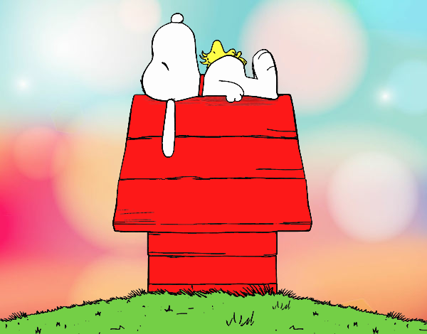 Snoopy durmiendo