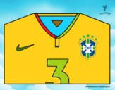 Camiseta del mundial de fútbol 2014 de Brasil