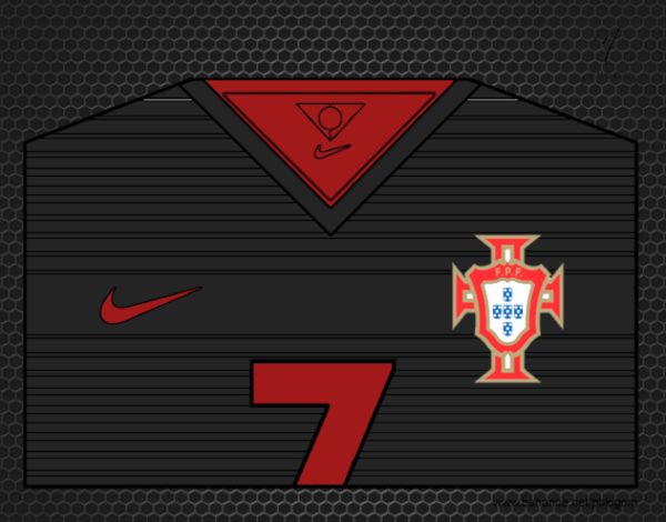 Camiseta del mundial de fútbol 2014 de Portugal