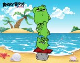 Cerdos verdes de Angry Birds