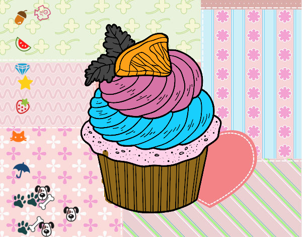 Cupcake de limón