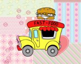 Food truck de hamburguesas