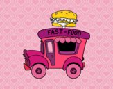 Food truck de hamburguesas