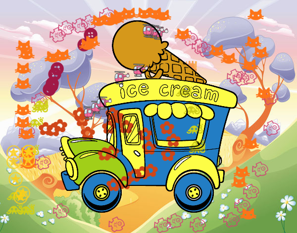 Food truck de helados