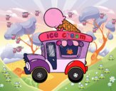 Food truck de helados