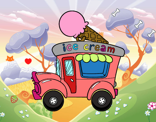 Food truck de helados