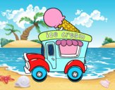 Food truck de helados