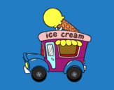 Food truck de helados