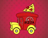 Food truck de pizza