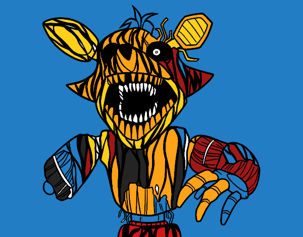 Foxy terrorífico de Five Nights at Freddy's