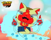 Jibanyan feliz