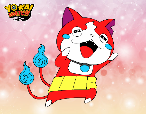 Jibanyan super feliz