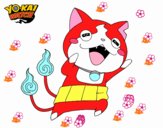 Jibanyan super feliz