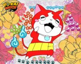 Jibanyan super feliz