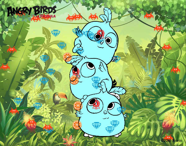 Las crias de Angry Birds