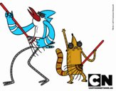 Mordecai y Rigby