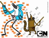 Mordecai y Rigby