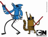 Mordecai y Rigby