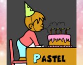 Pastel de cumpleaños III