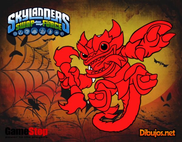 Skylanders Swap Force Fire Kraken