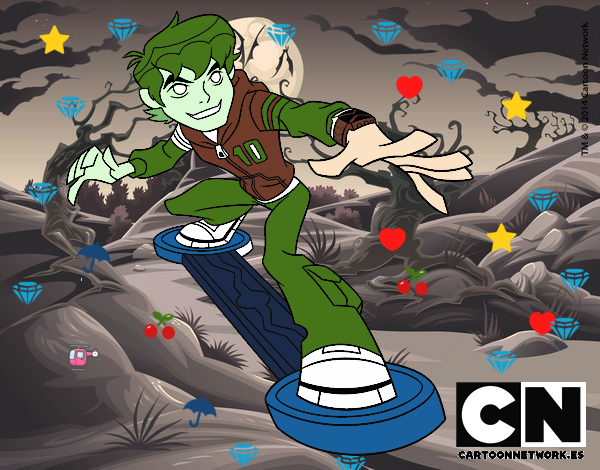 Ben 10 skateboard