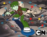 Ben 10 skateboard