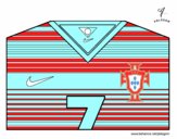 Camiseta del mundial de fútbol 2014 de Portugal