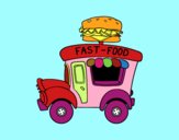 Food truck de hamburguesas