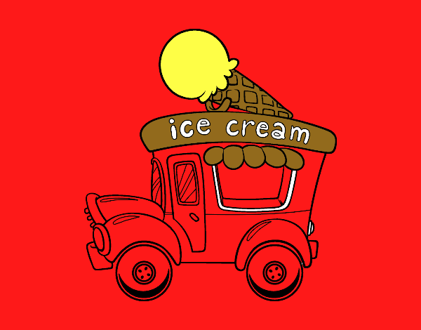 Food truck de helados