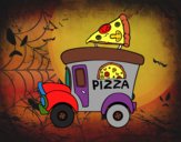 Food truck de pizza